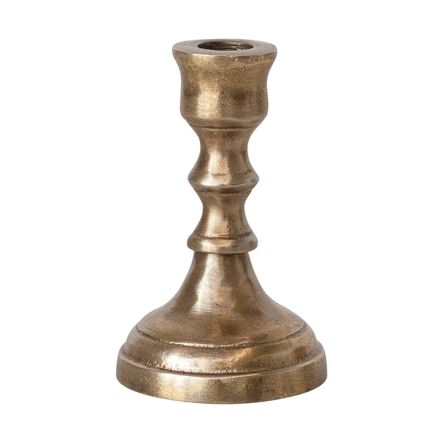 Emilie Brass Taper Candle Holders