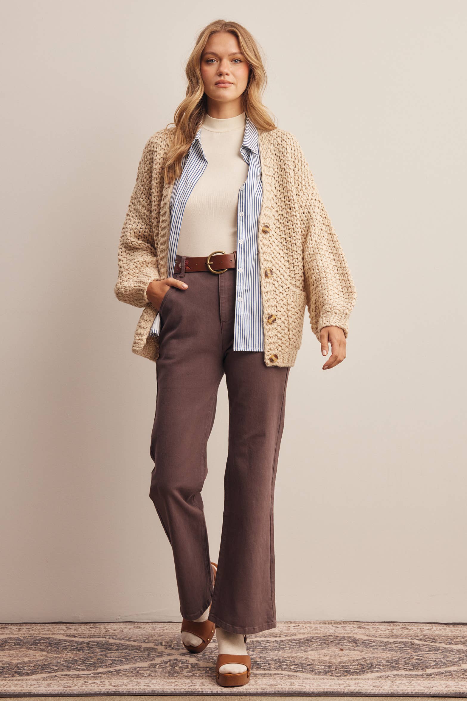 Handmade Chunky Knit Cardigan