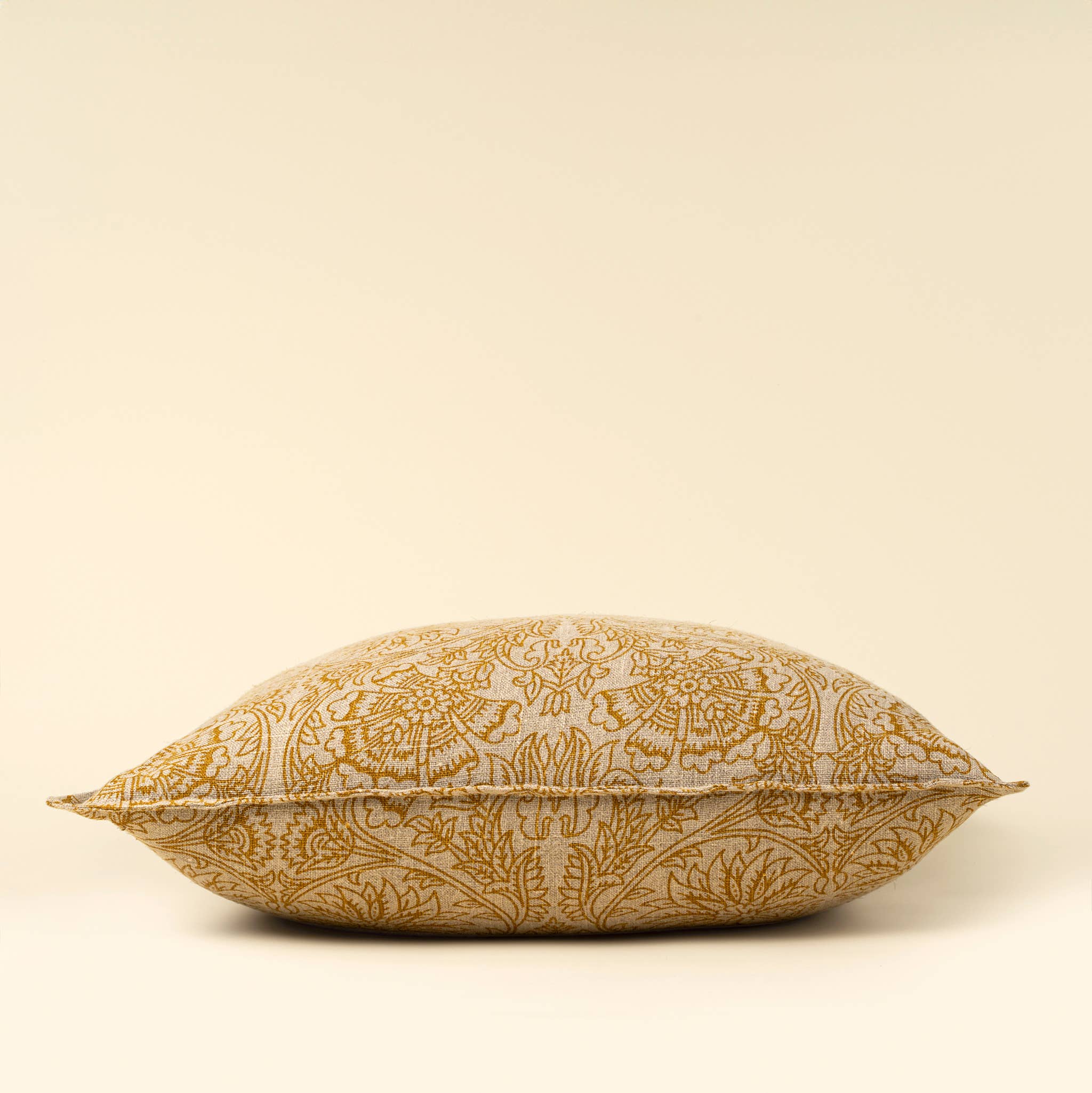 Sunflower Linen Pillow
