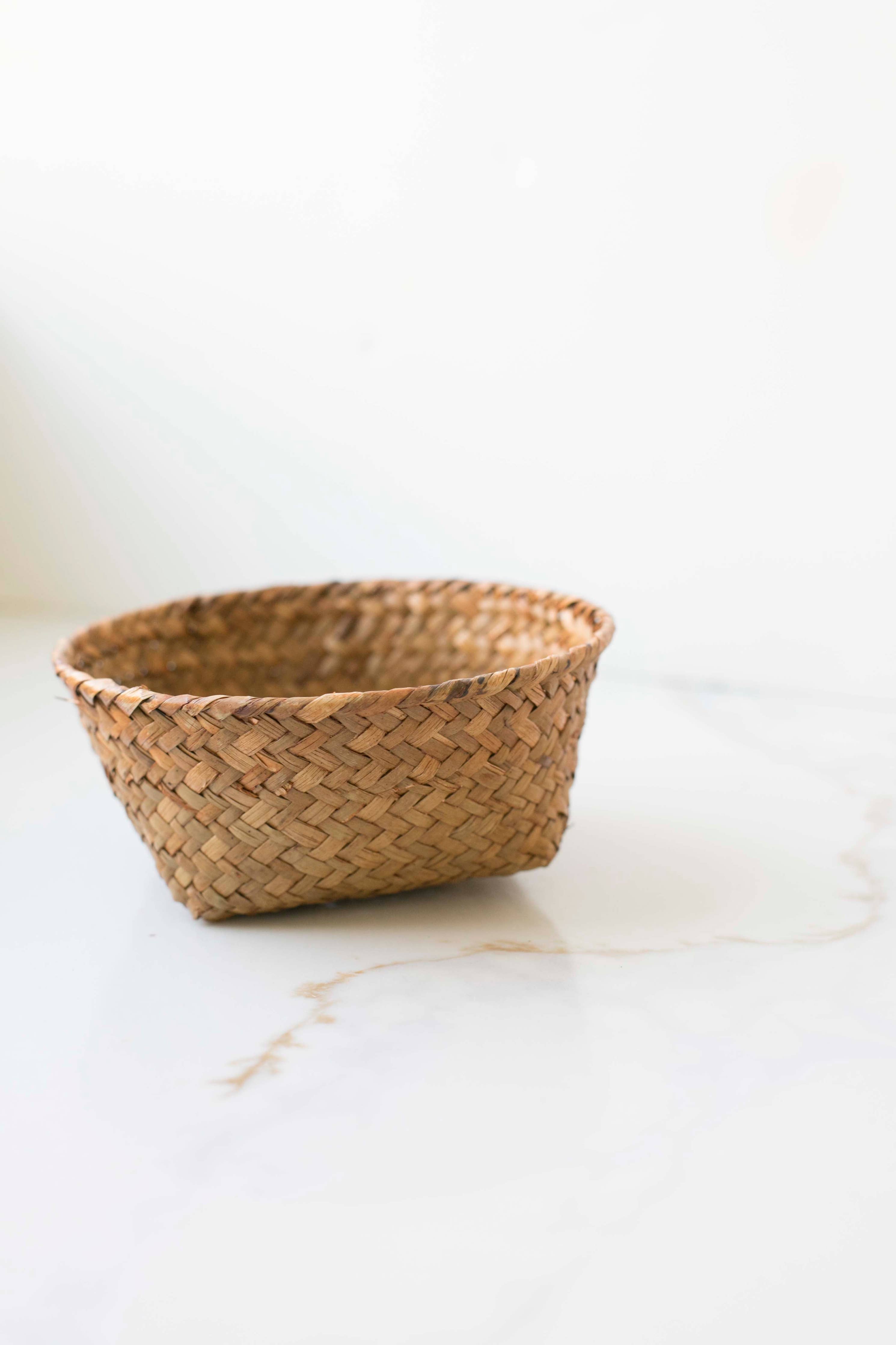 Small Seagrass Storage Basket