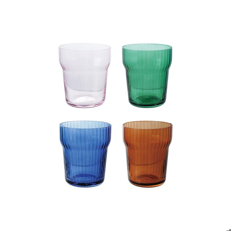 Fluted Drinking Glass
