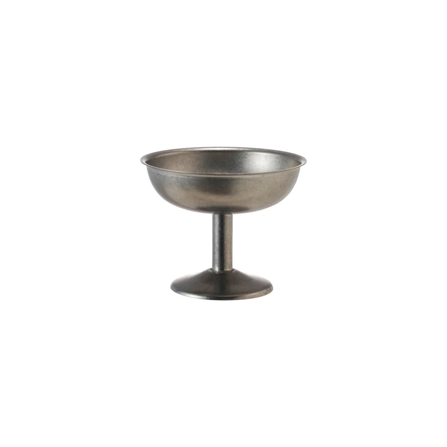 Stainless Steel Footed Coupe Glass