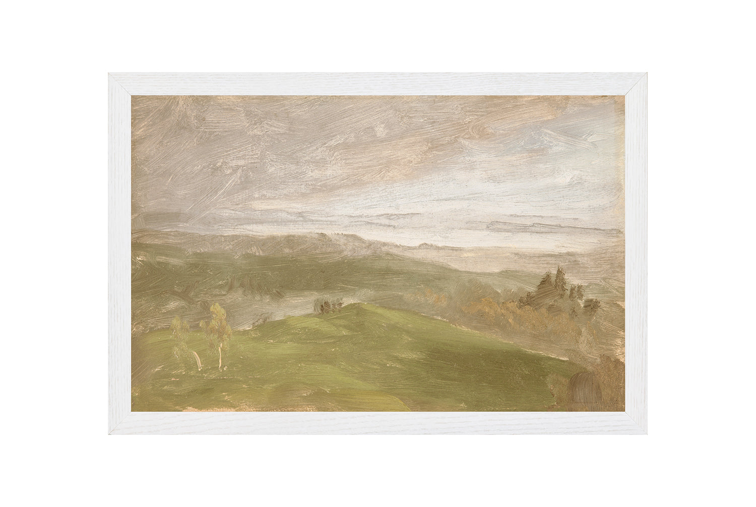 Hudson River School Summer View c. 1870