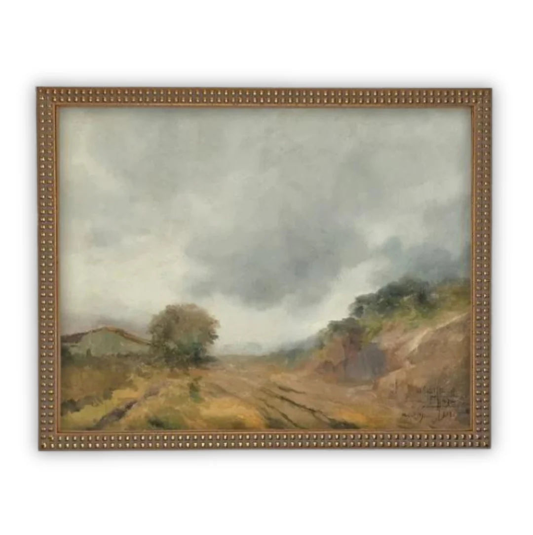 Stormy Farmland Print