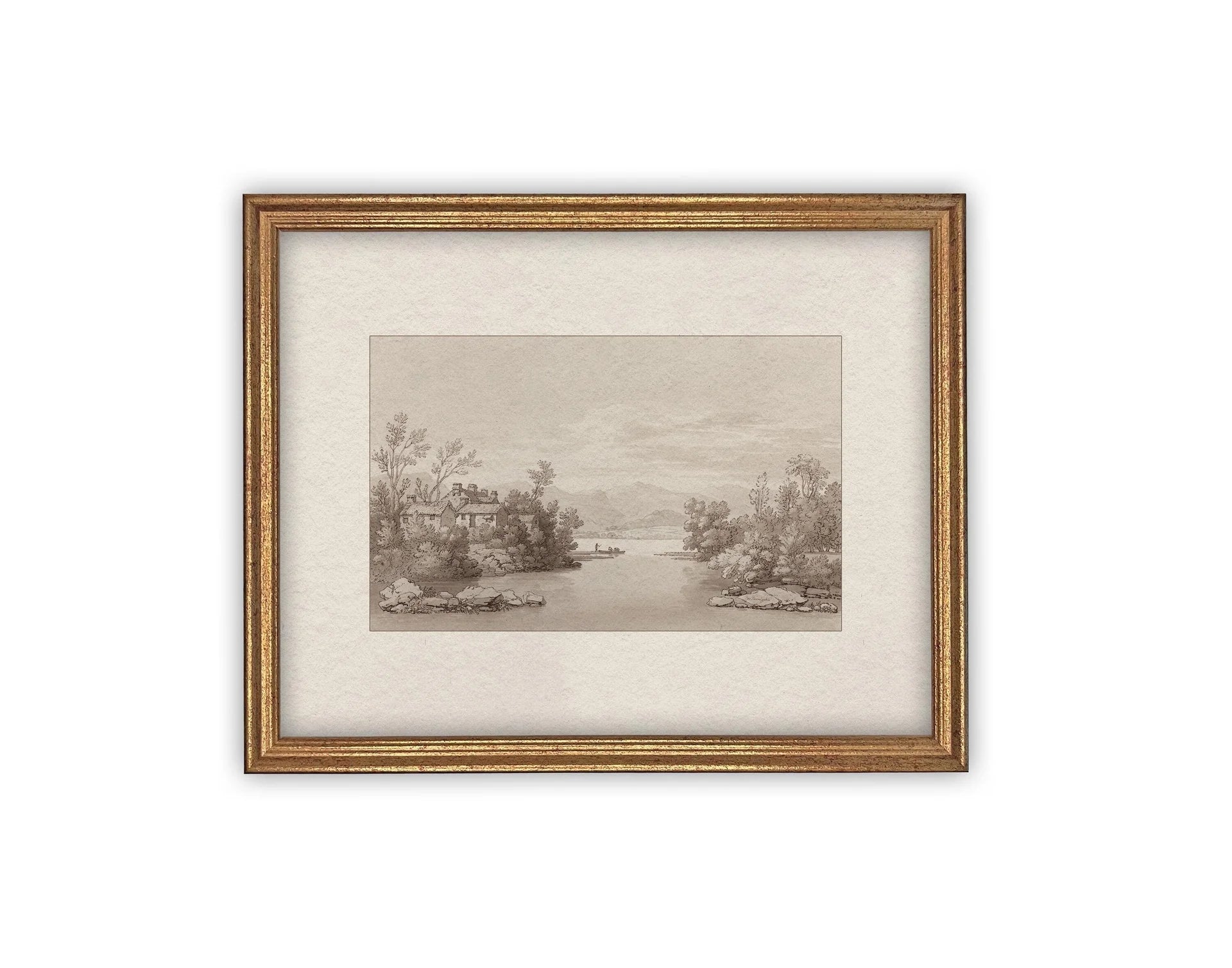 Beyond the Canal Framed Art