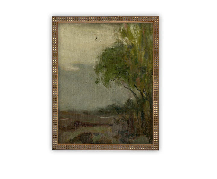 Nature Scene Framed Canvas Art