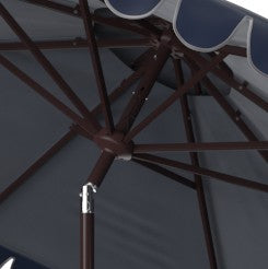 Navy Round Double Top Umbrella