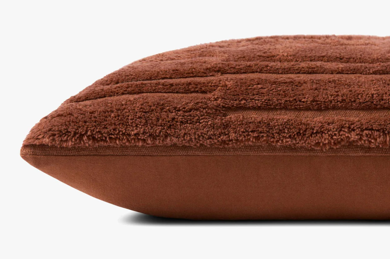 Aria Rust Square Pillow
