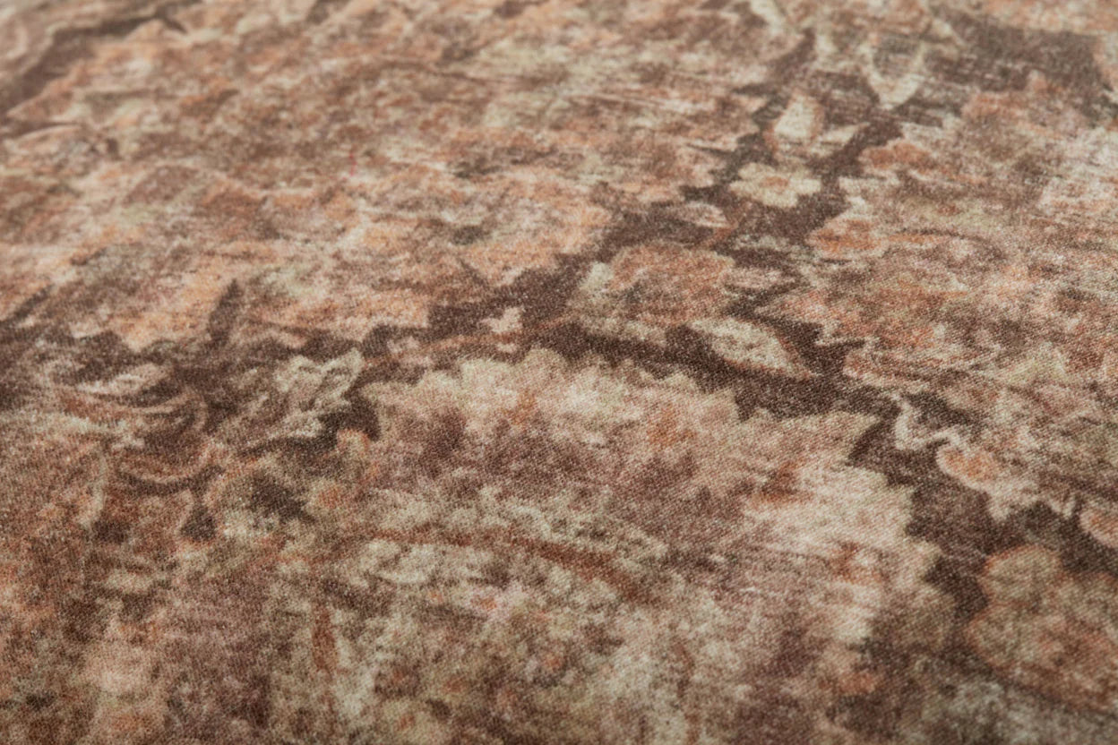 Neutral Floral Pattern Pillow