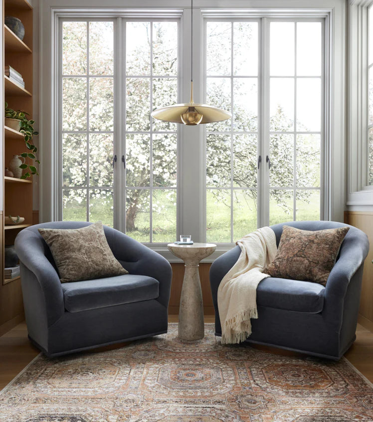 Neutral Floral Pattern Pillow