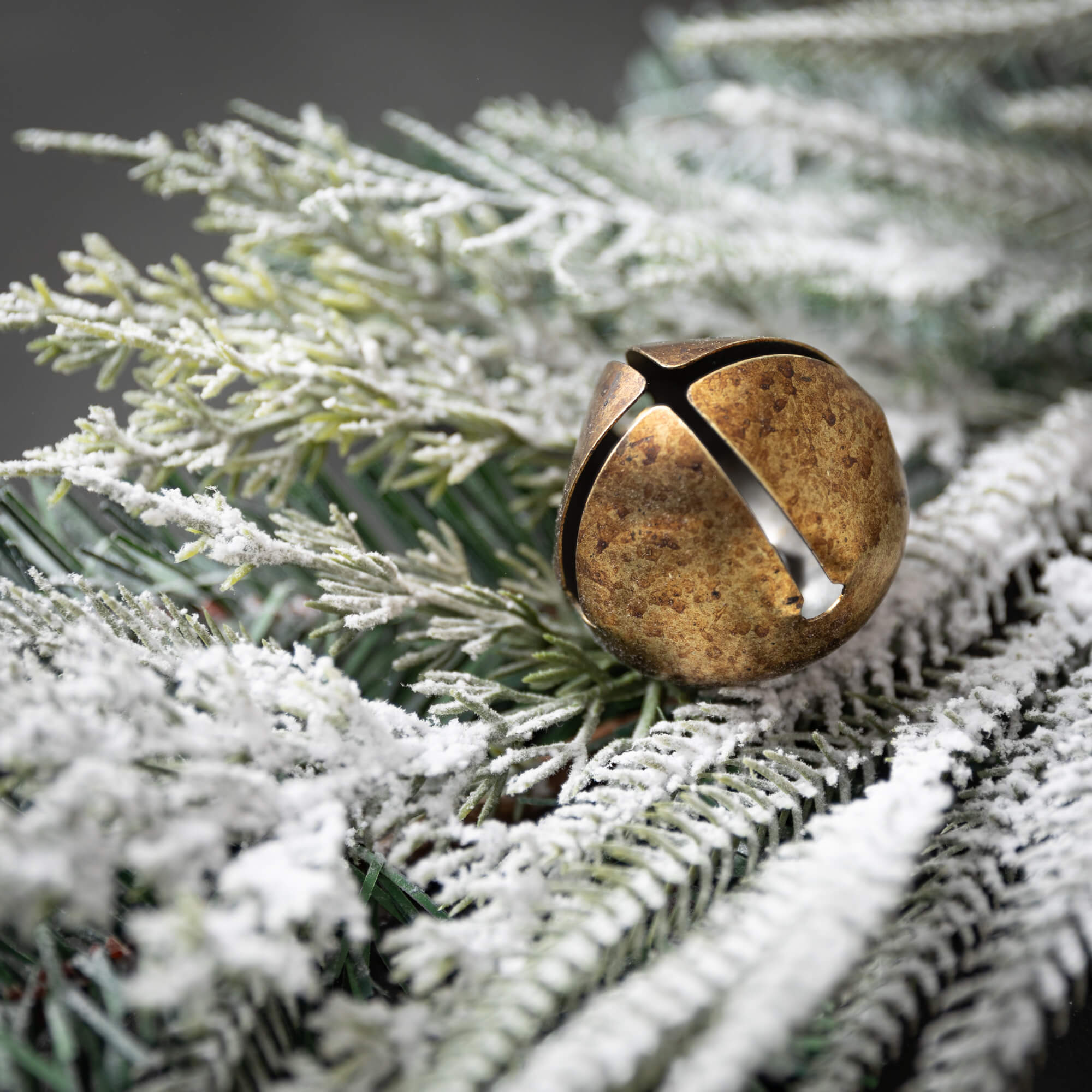 Frosted Pine and Bell Pick