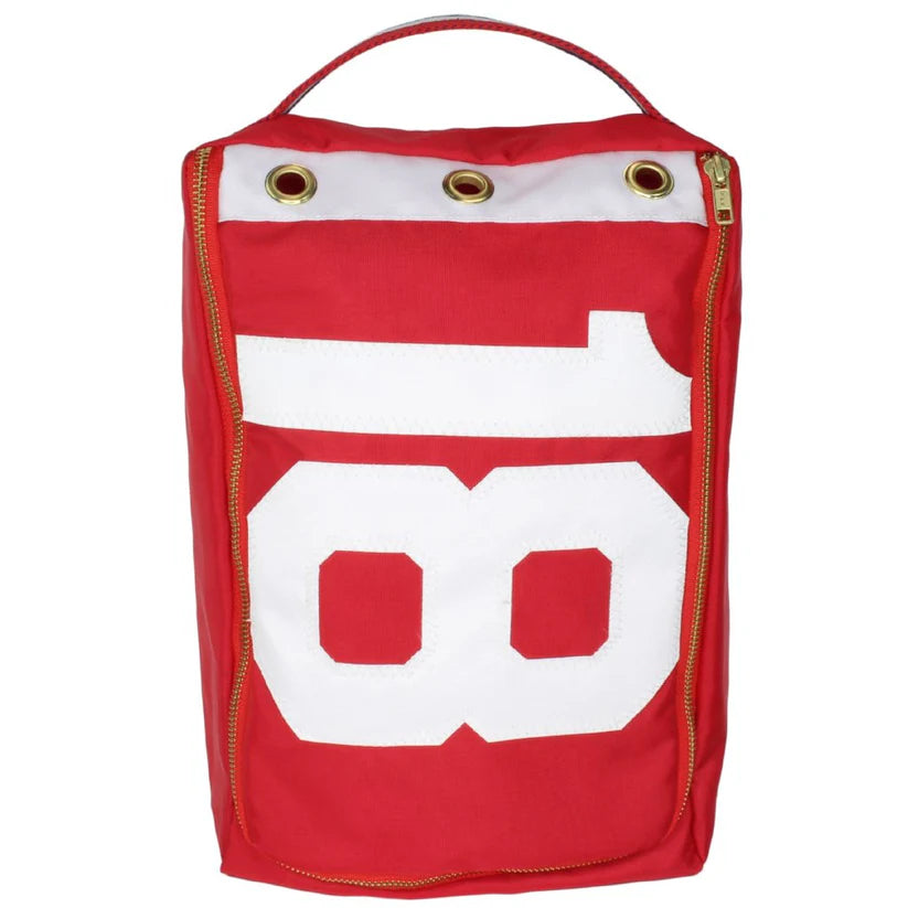Red Flagstick Shoe Bag