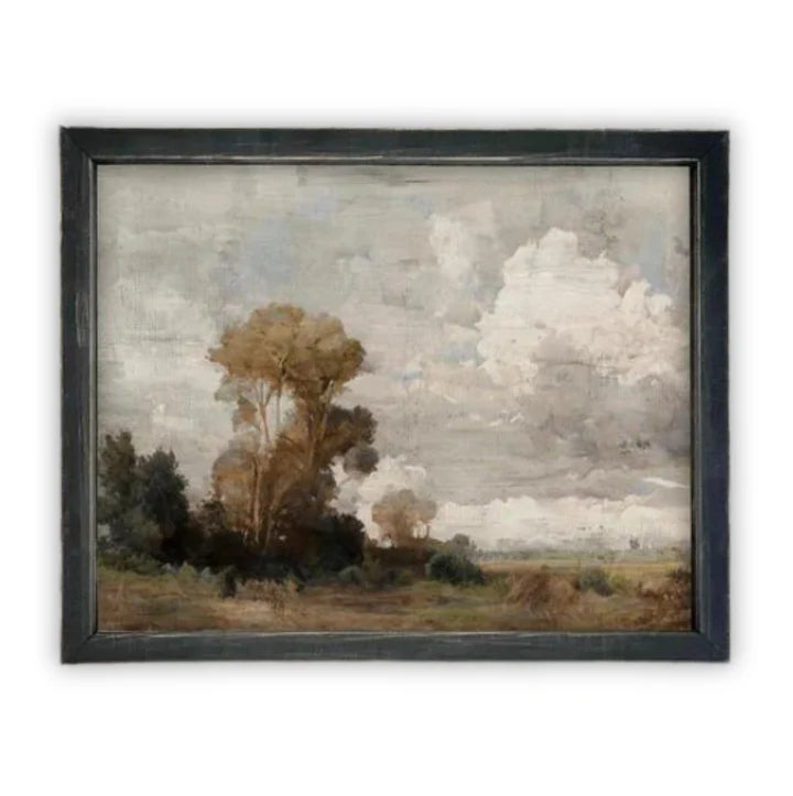 Lone Tree Painting Print