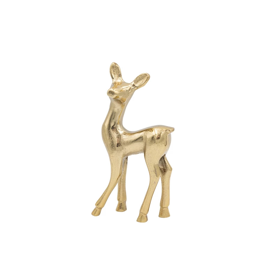 Mini Gold Finish Reindeer