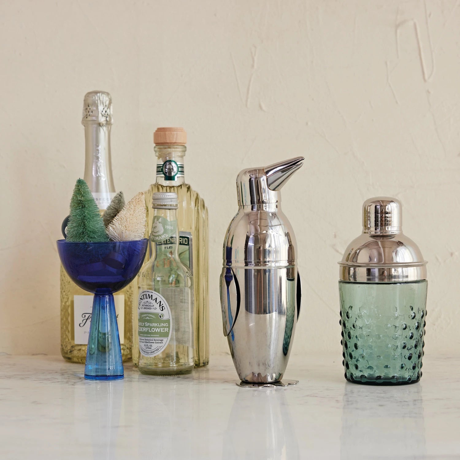 Penguin Shaped Cocktail Shaker