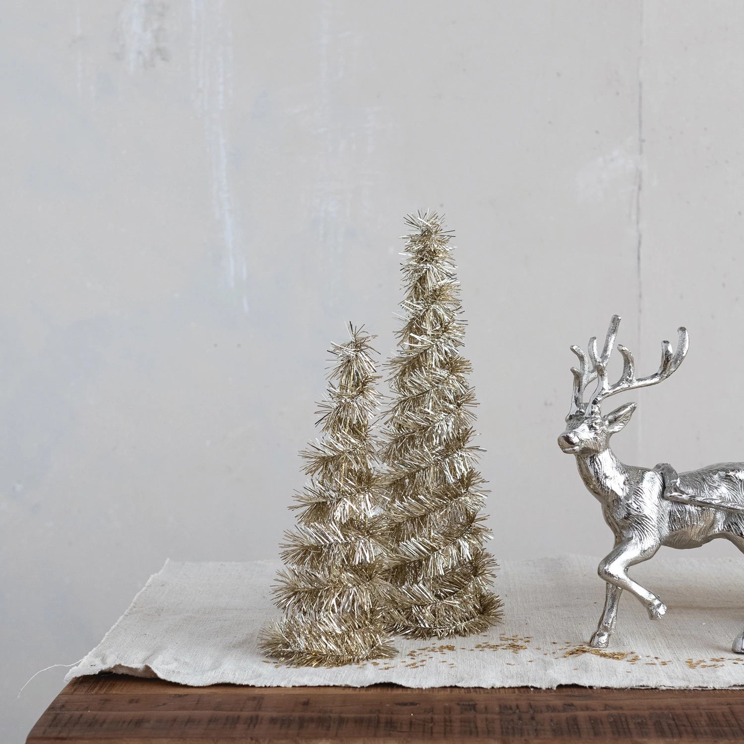 Antique Tinsel Trees