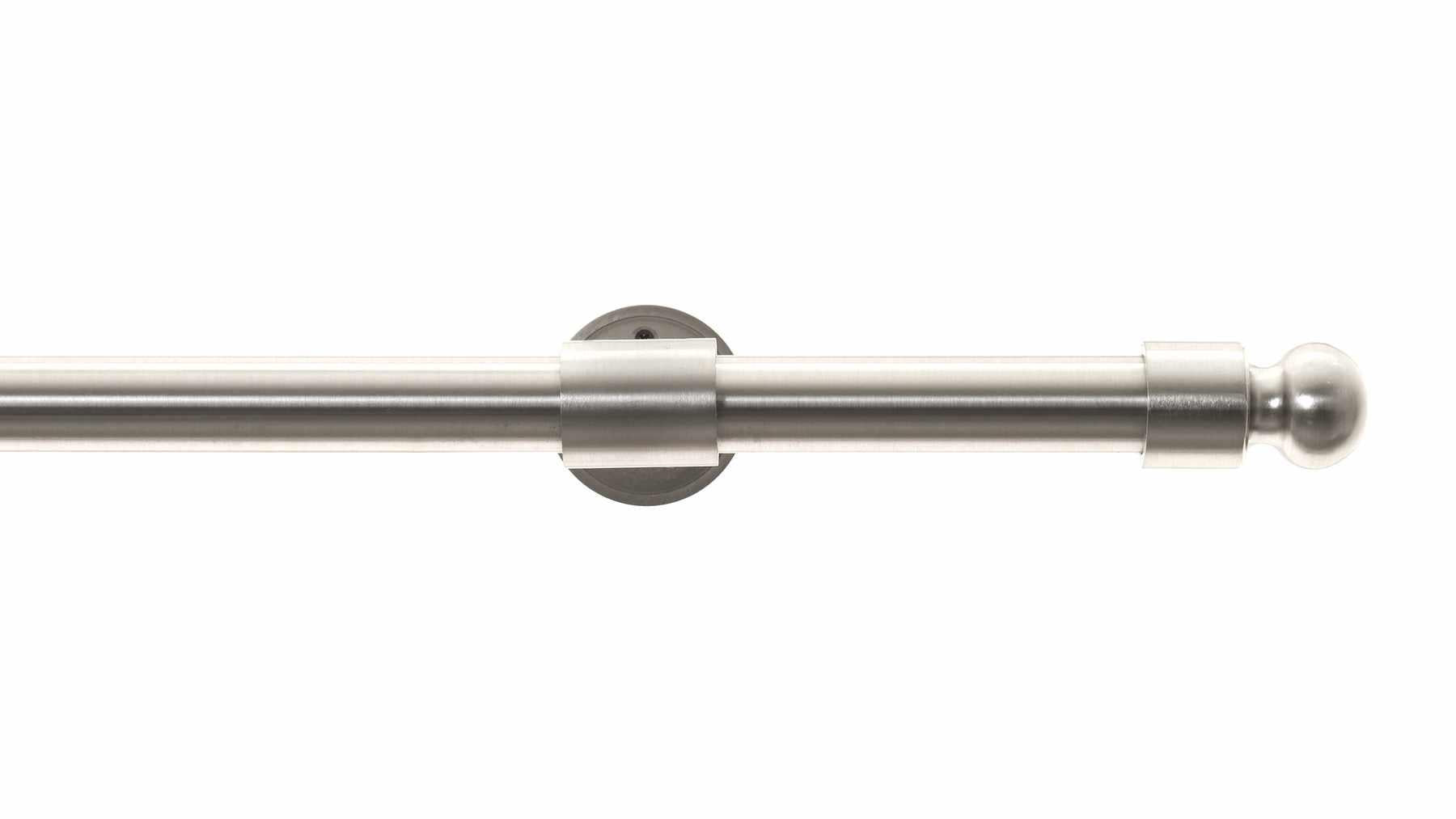 Petite Metal Ball Finial Drapery Rod
