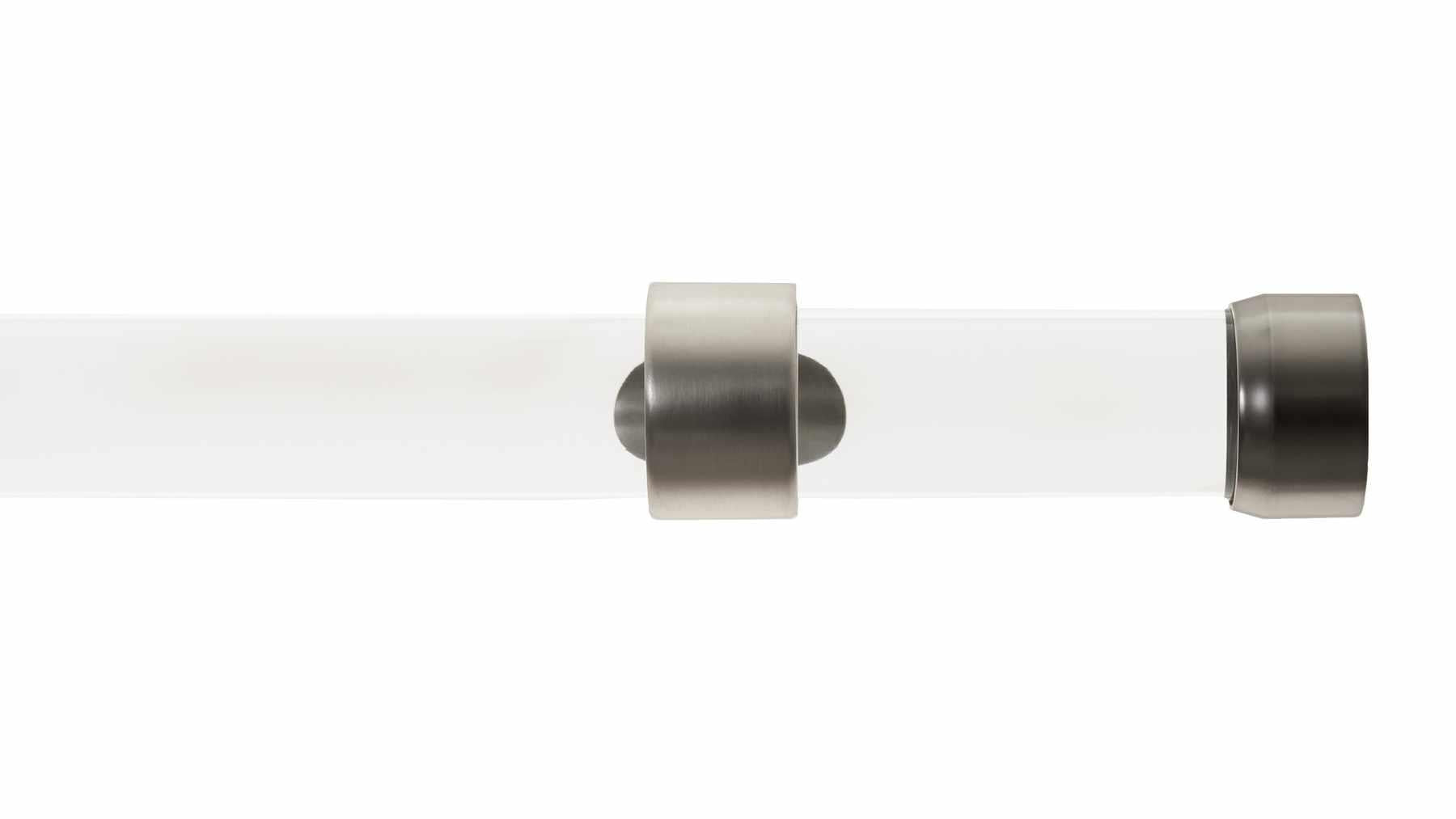 Acrylic End Cap Drapery Rod