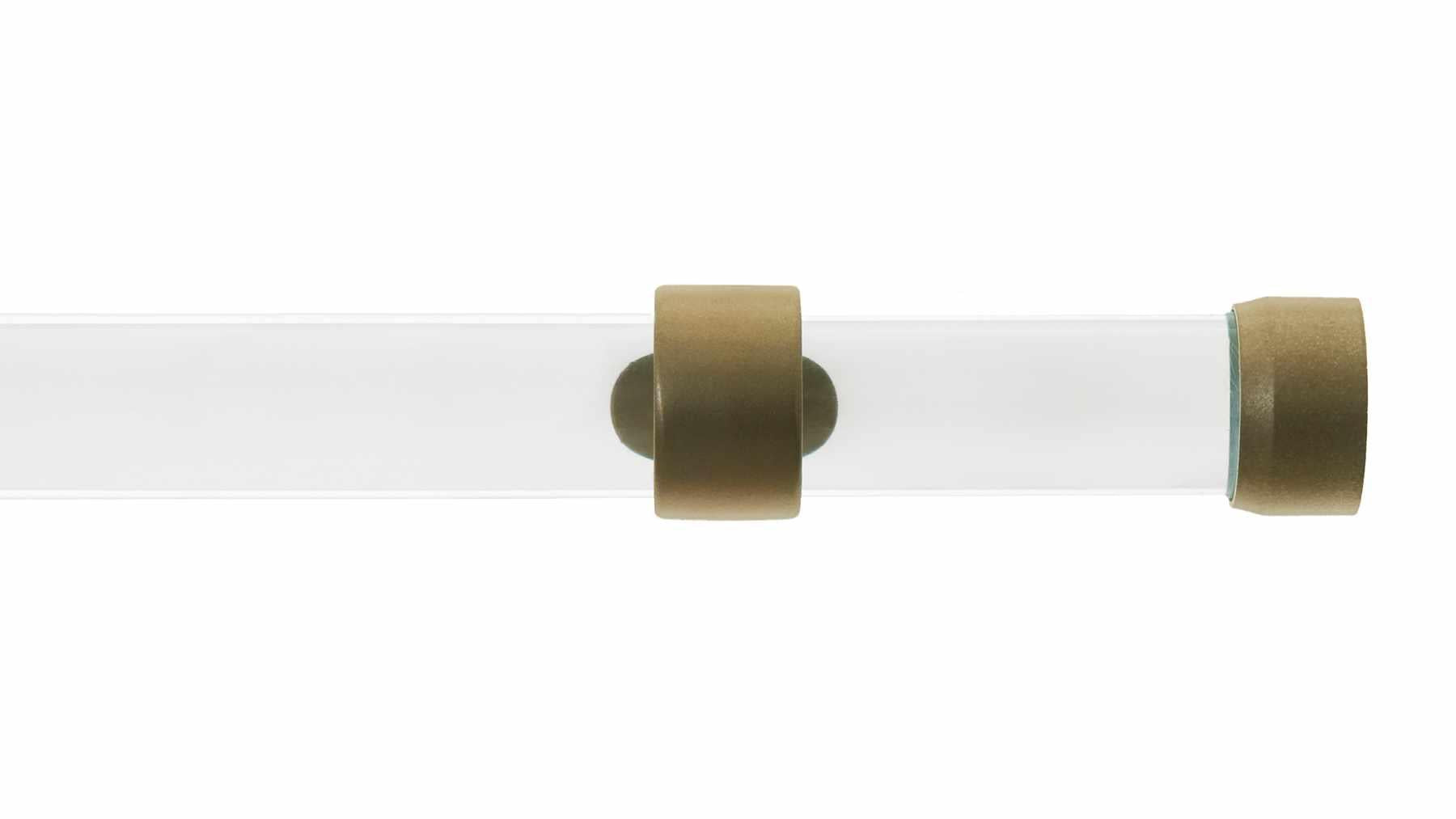 Acrylic End Cap Drapery Rod