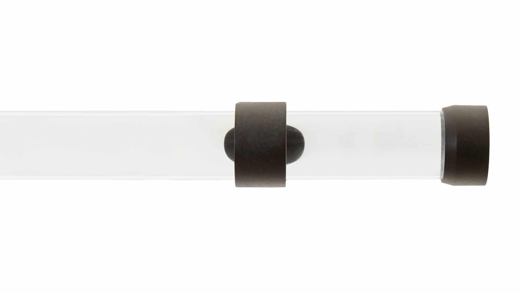 Acrylic End Cap Drapery Rod