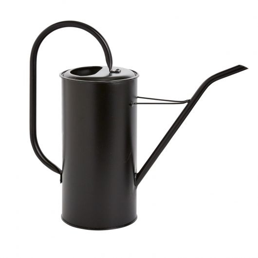 Tall Black Watering Can