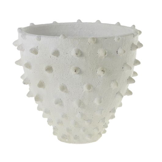 White Spike Planter