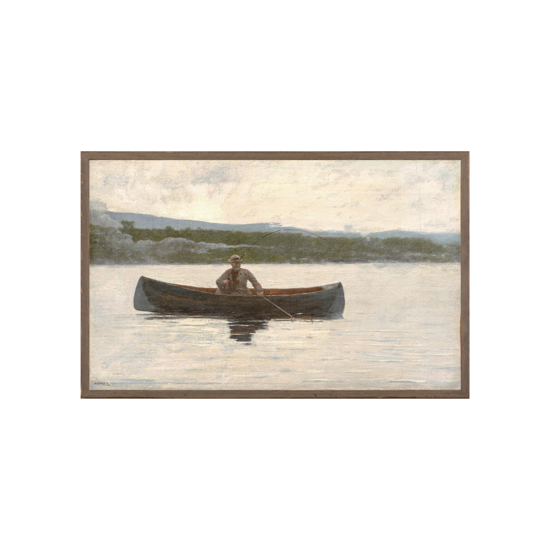 Playing a Fish C. 1875