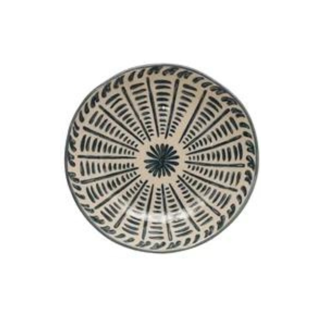 Floral Stoneware Plates