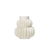 Maya White Vase