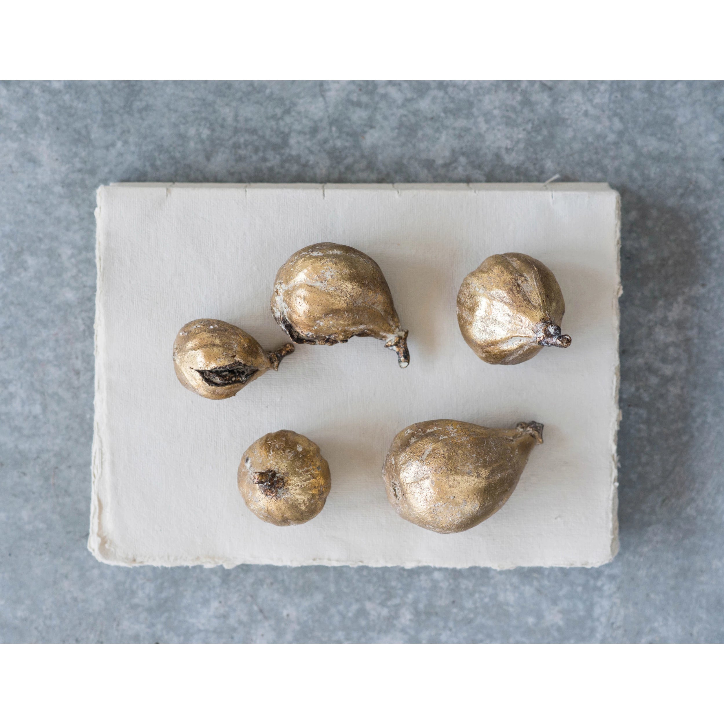 Set of Antique Gold Figs