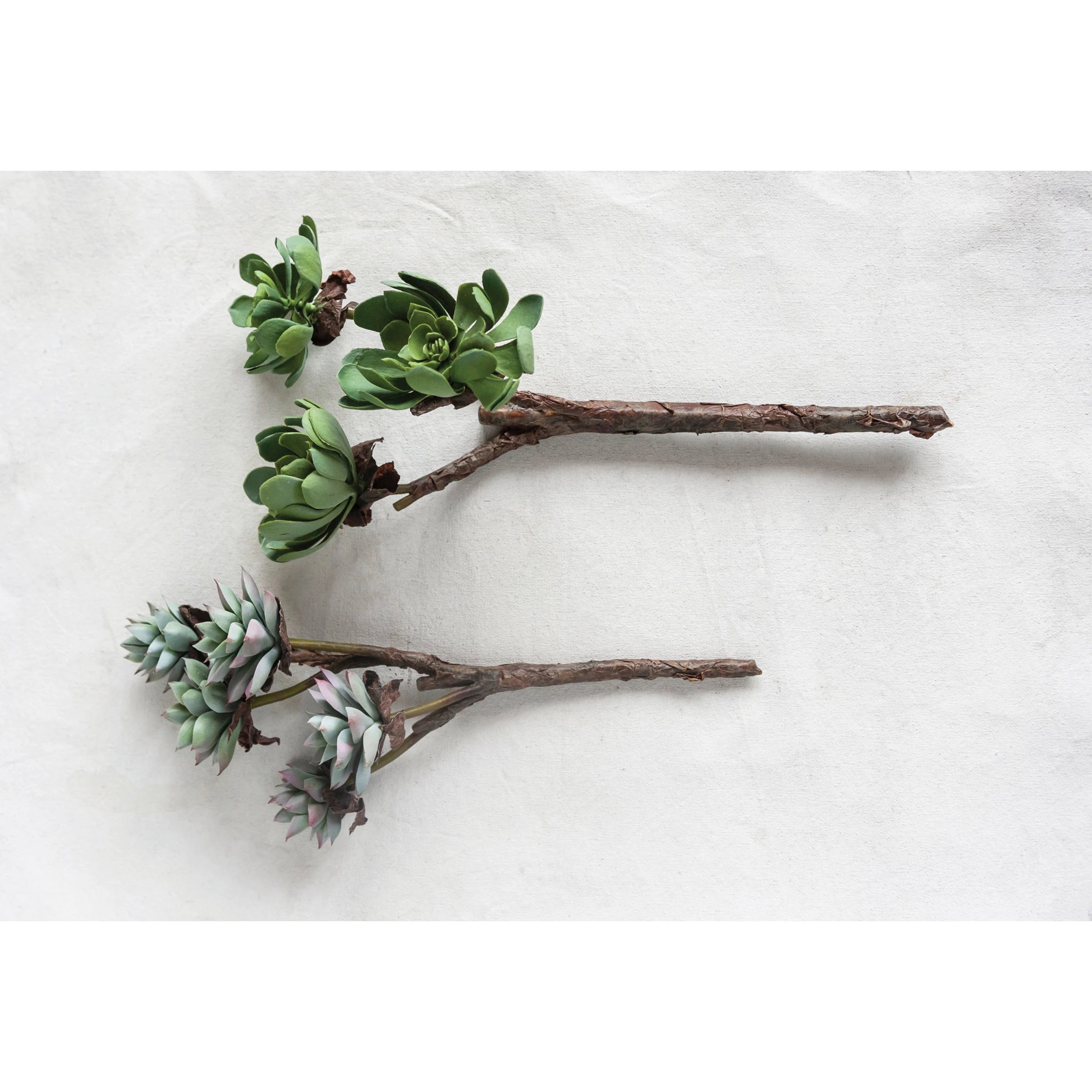 Faux Succulent Branch