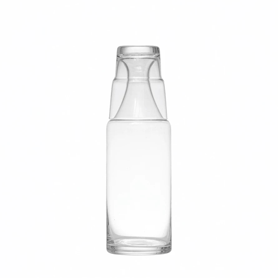 Glass Carafe & Drinking Glass Set – The Pep Line