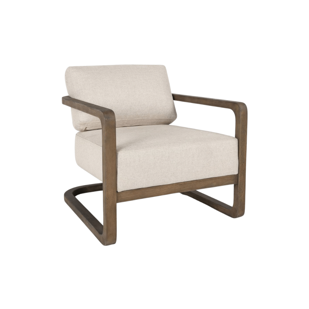 Palmer Linen Accent Chair