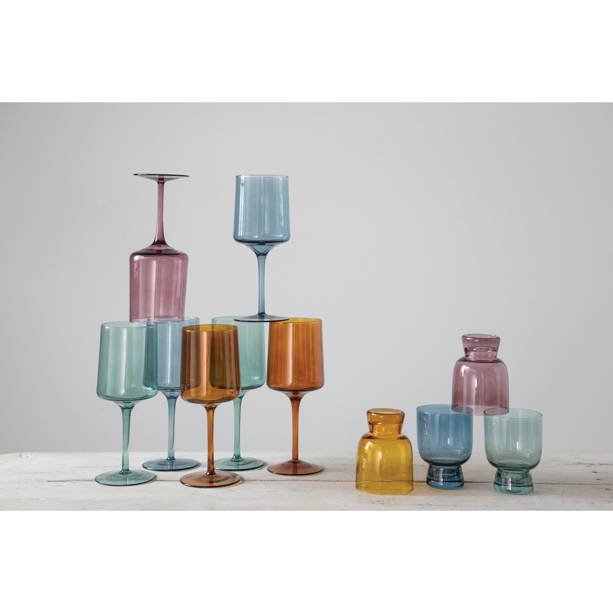Multicolor Wine Glasses
