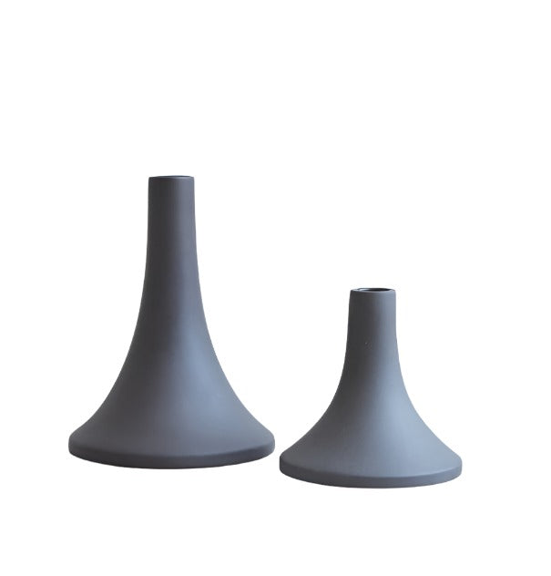 Matte Black Grand Taper Holders
