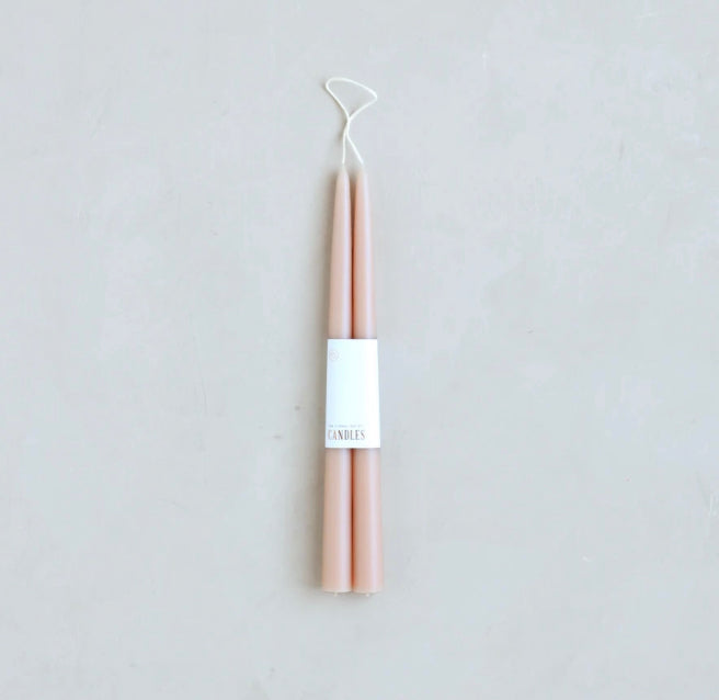 12” Dipped Taper Candles