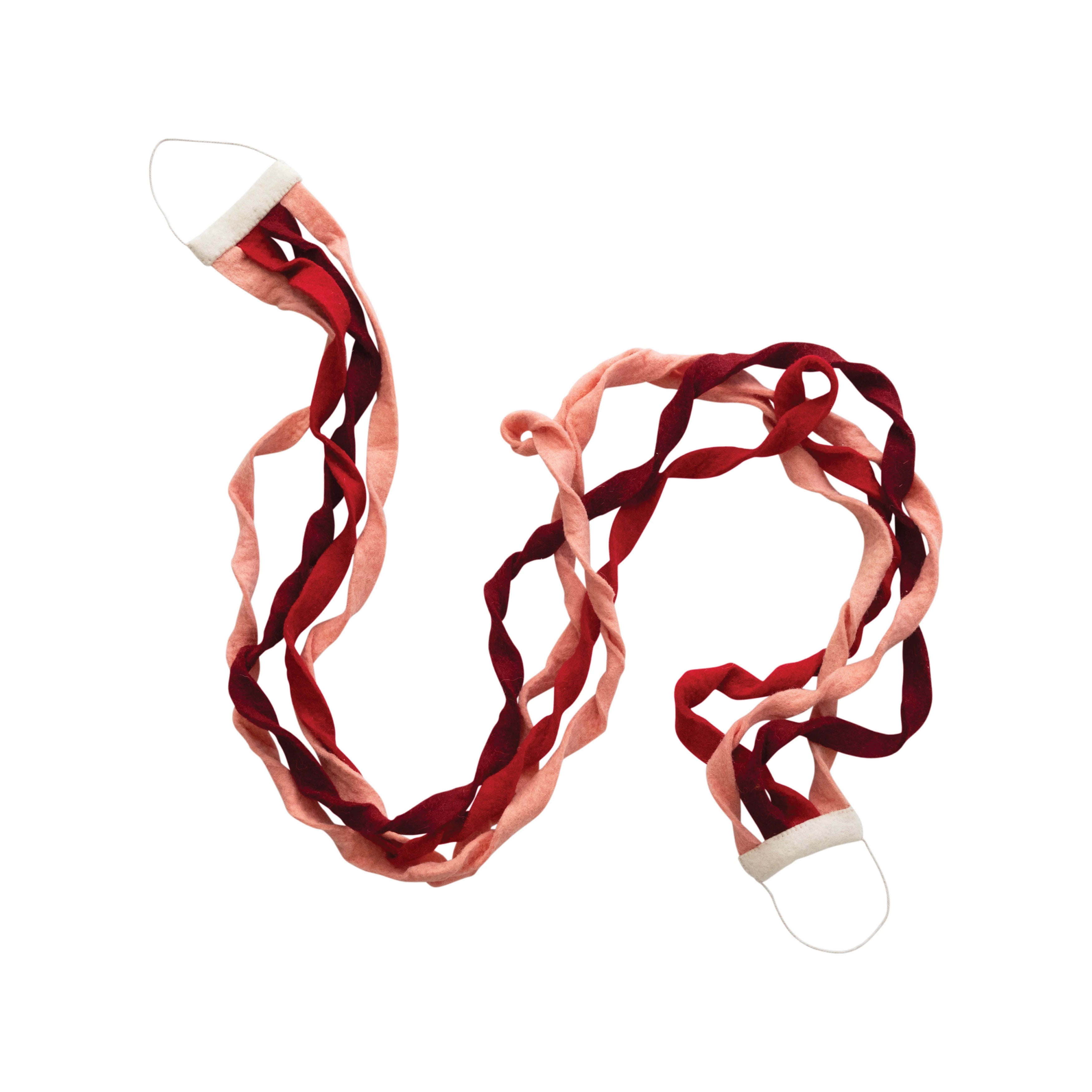 Wool Felt Ribbon Garland