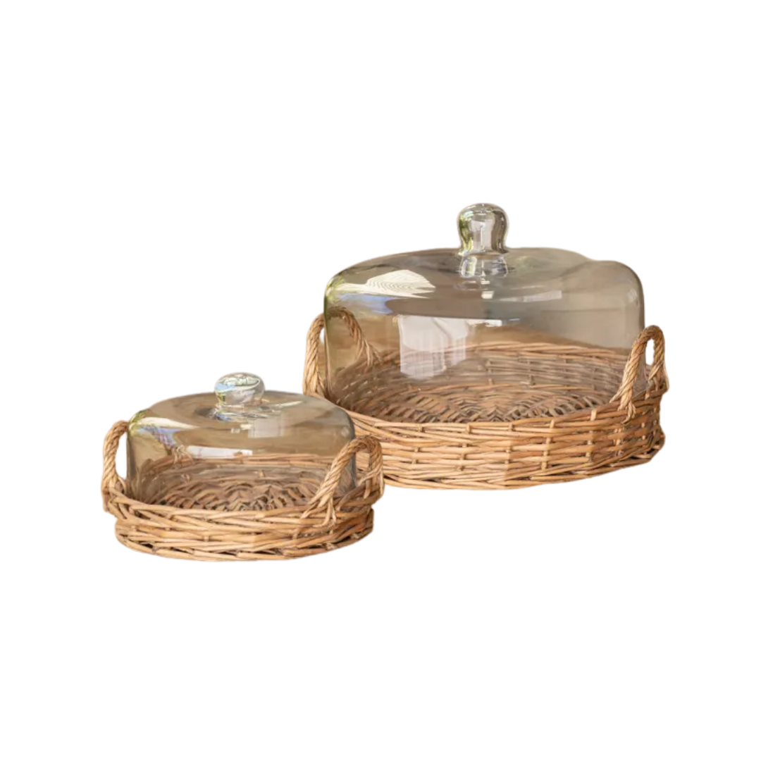 Cloche Covered Basket