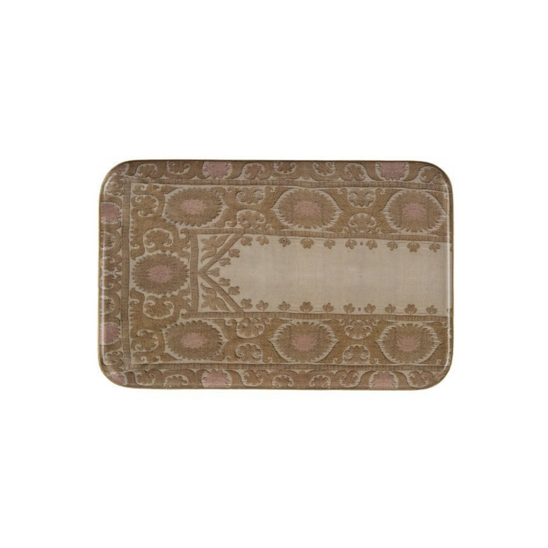 Sunrise Enameled Tray