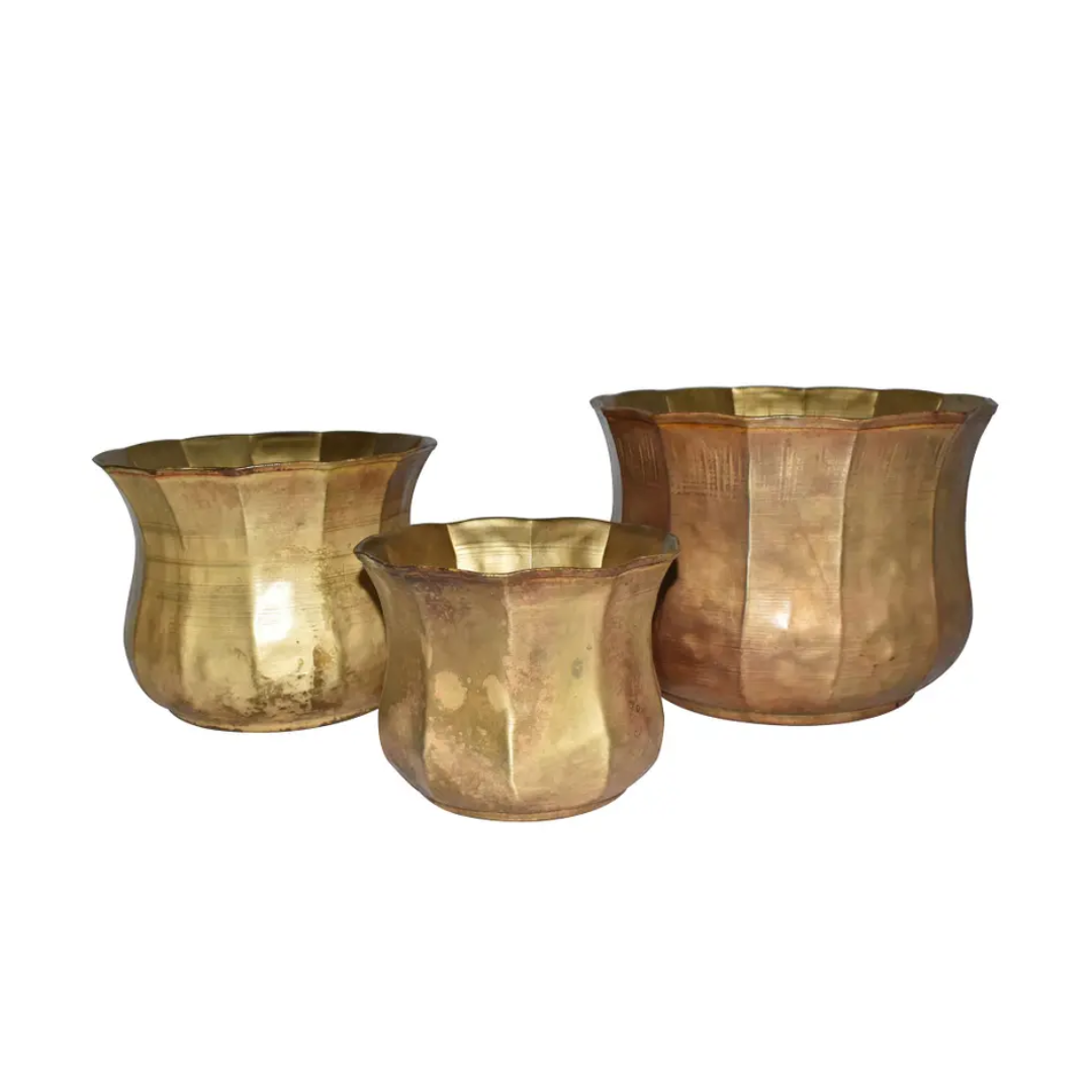 Aged Gold Metal Planers