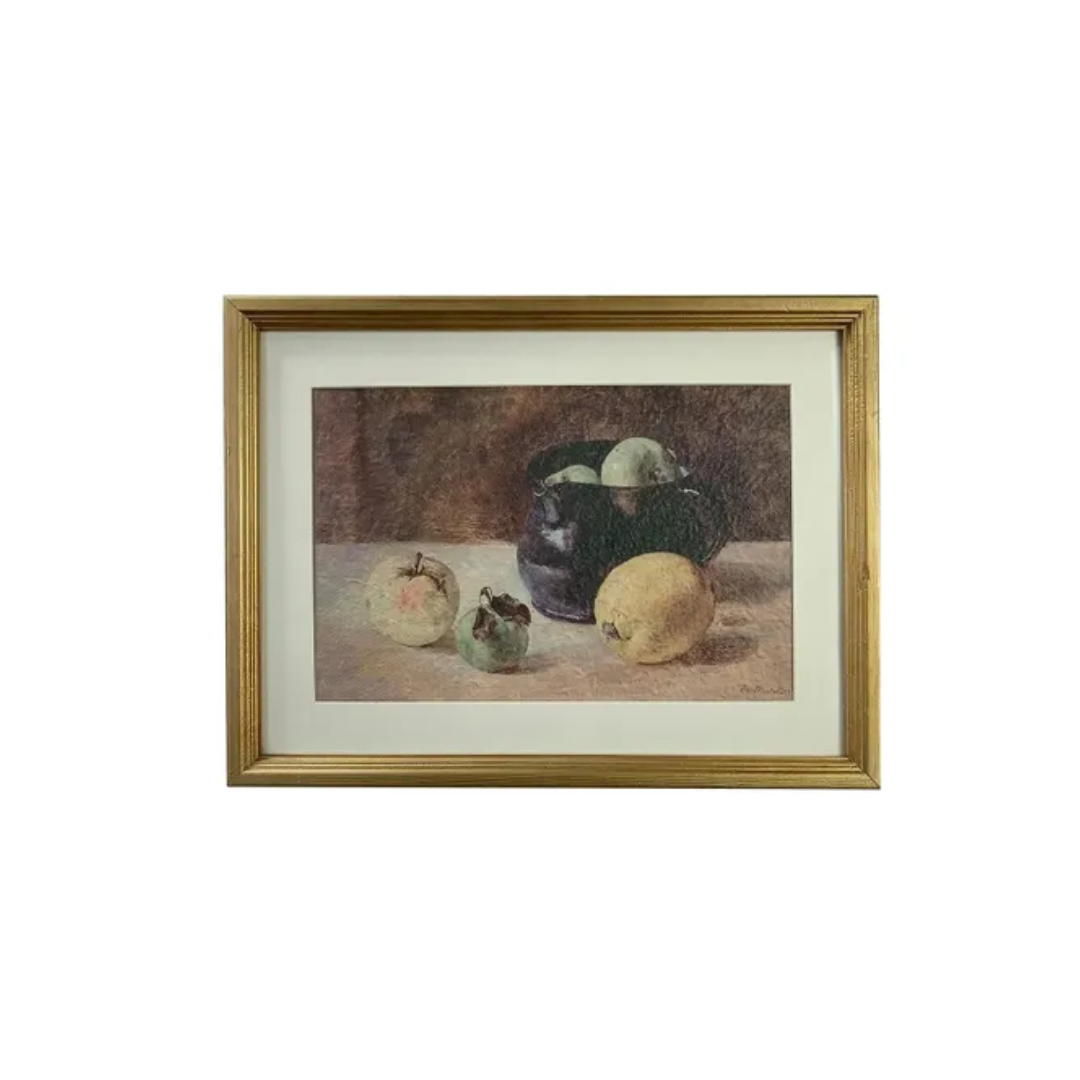 Framed Fruit Still Life
