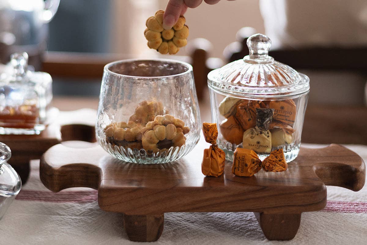 Bistro Glass Biscuit Jar