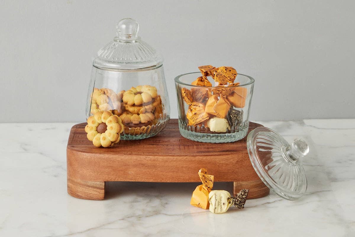 Bistro Glass Biscuit Jar