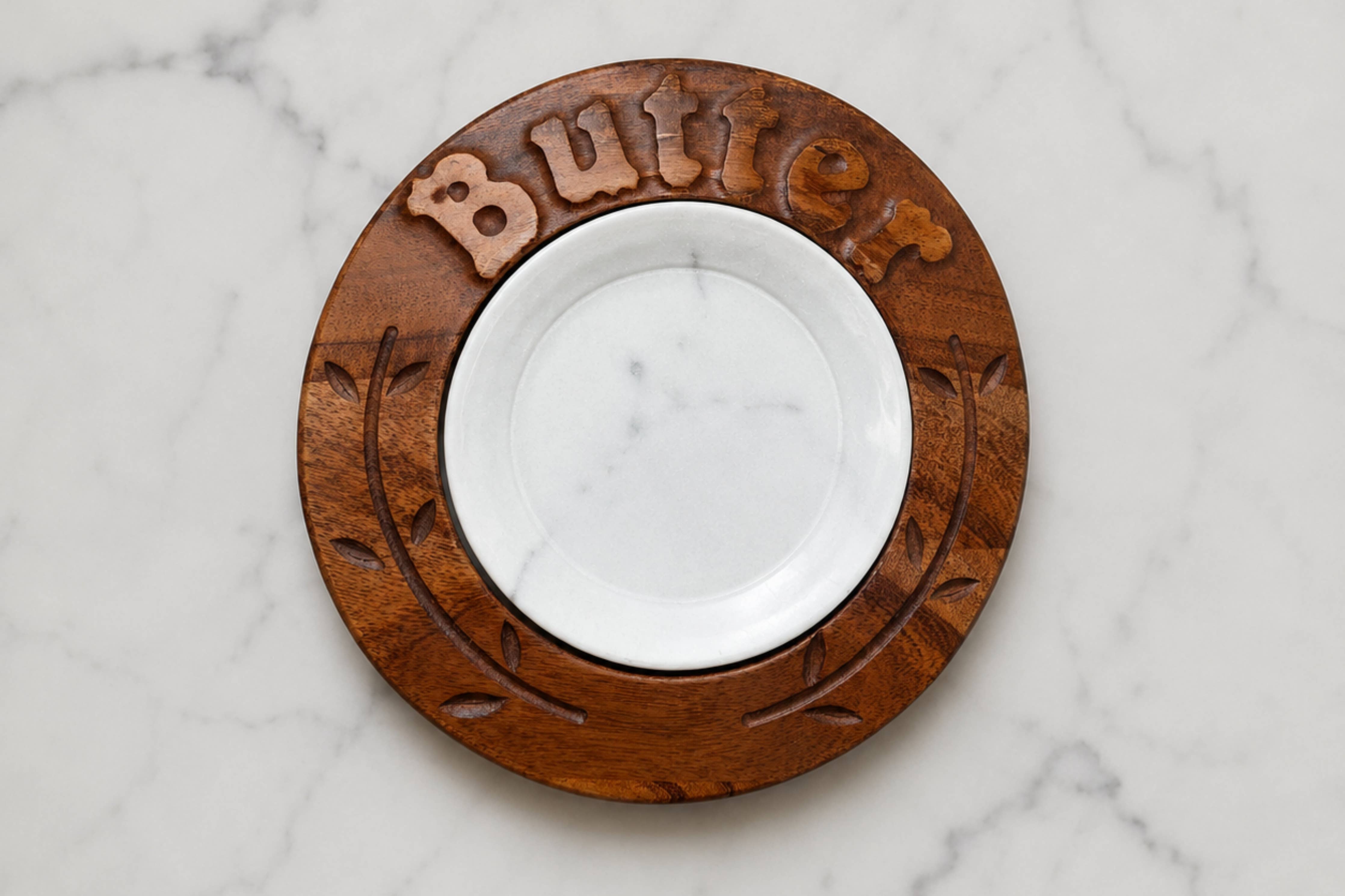 Vintage English Butter Board