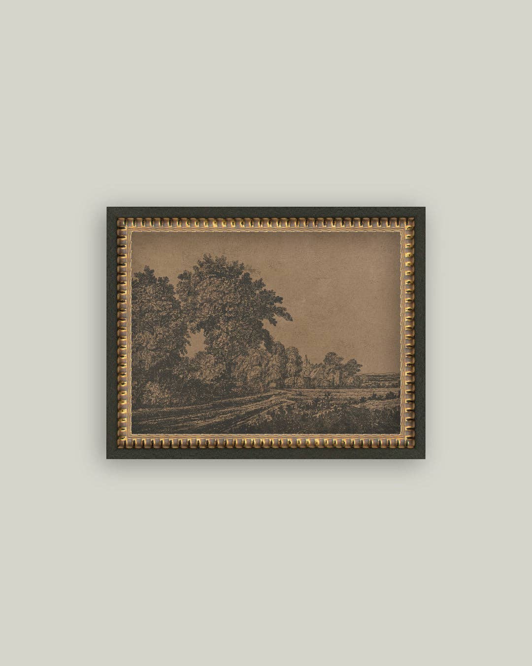Corn Field Etching