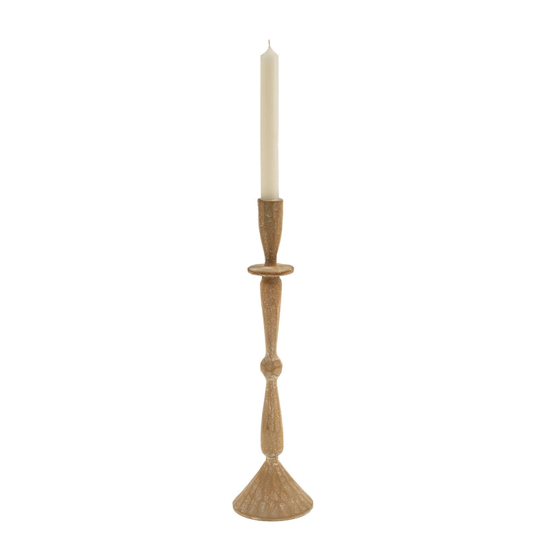 Matte Sand Candlesticks