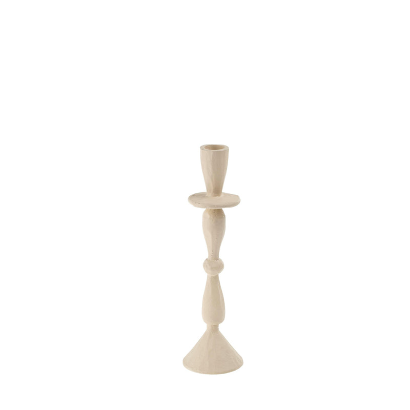 Matte White Candlesticks