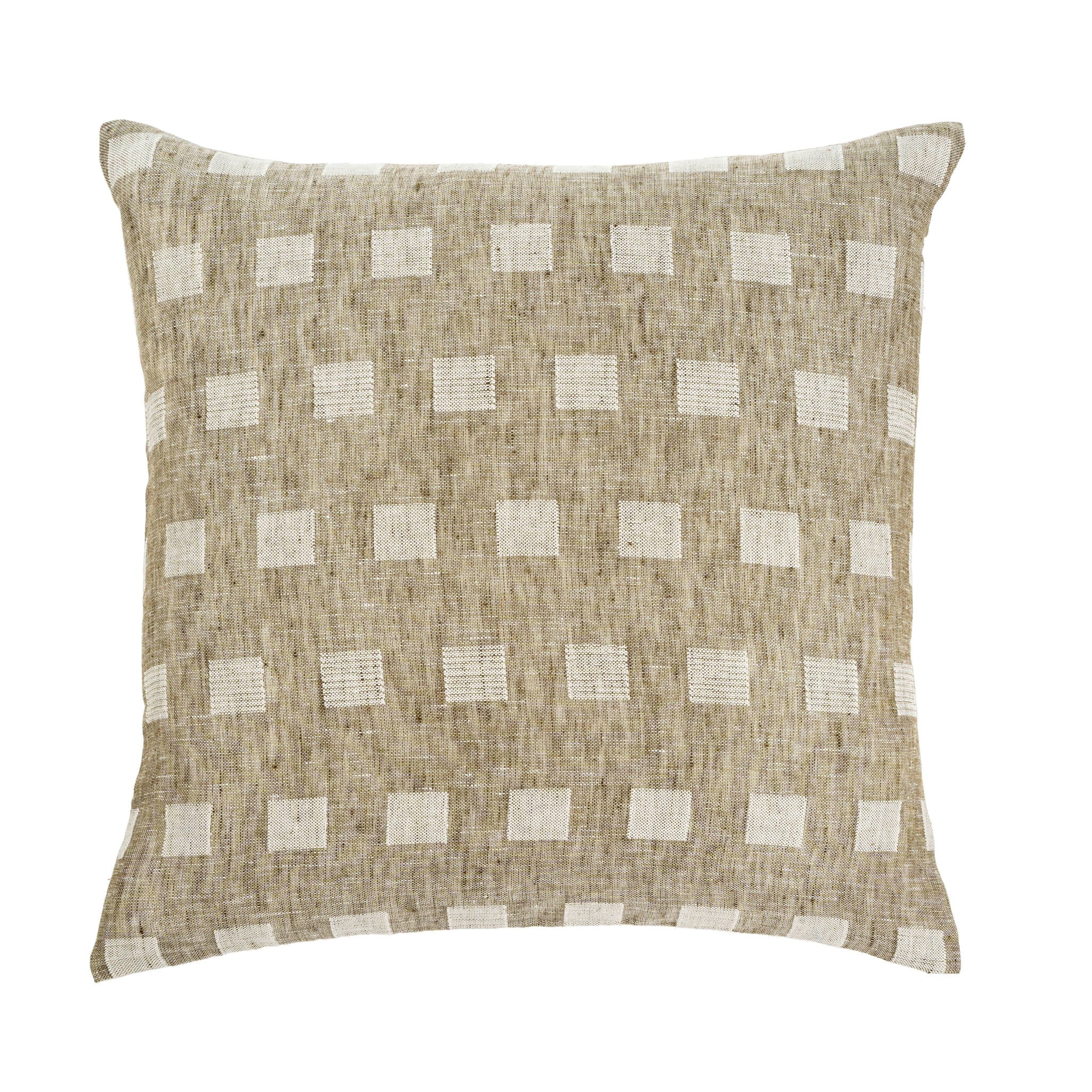 Thick Check Pillow