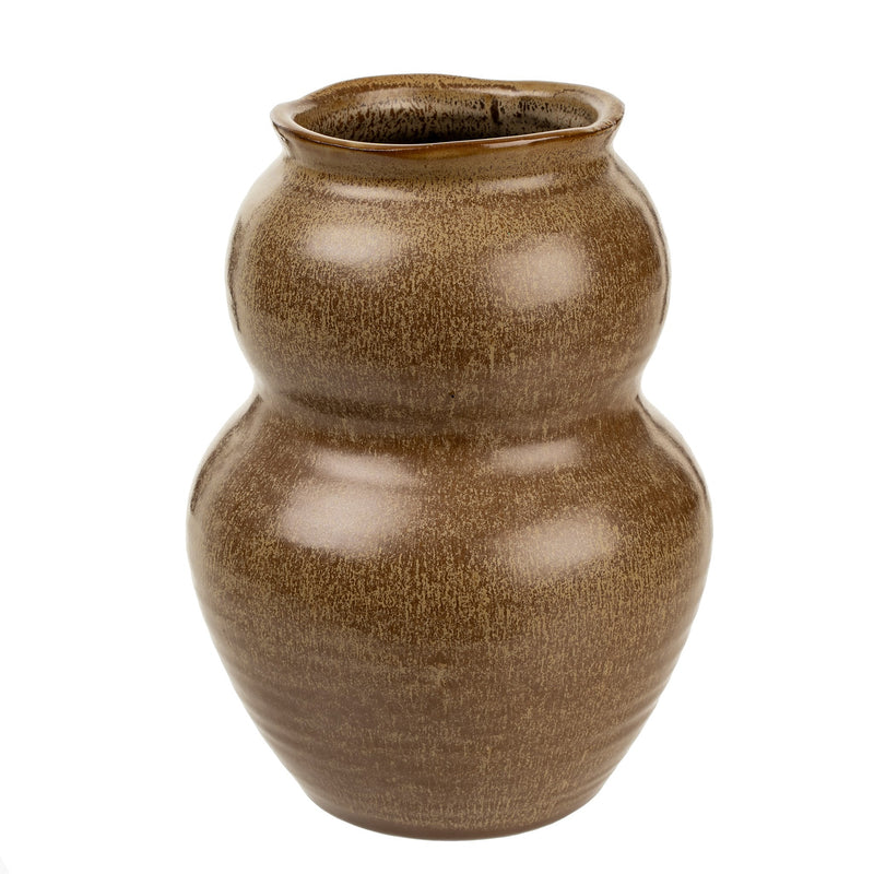 Brown Bubble Vase