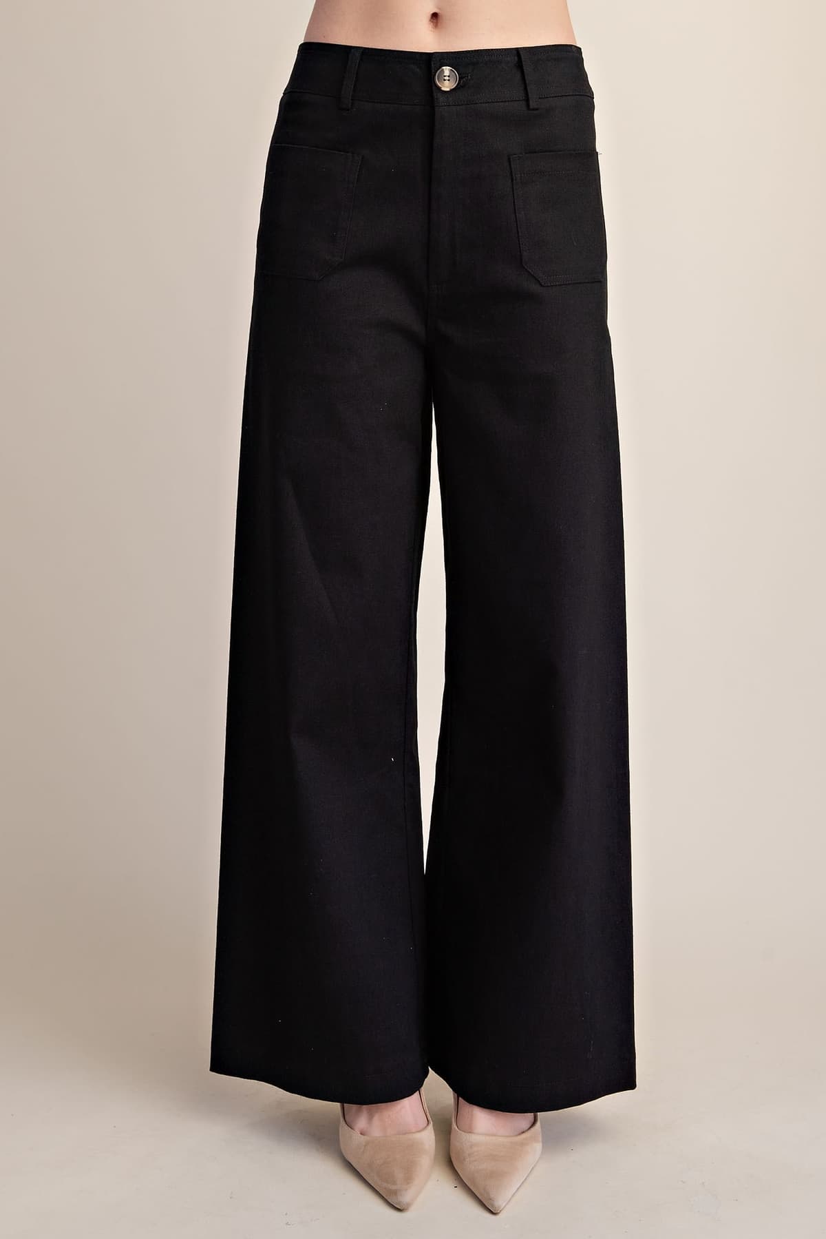 Everyday High Waist Wide Leg Pants
